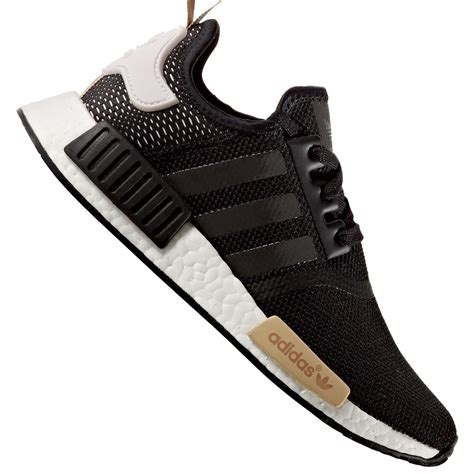 adidas nmd r1 laufschuhe schwarz braun damen